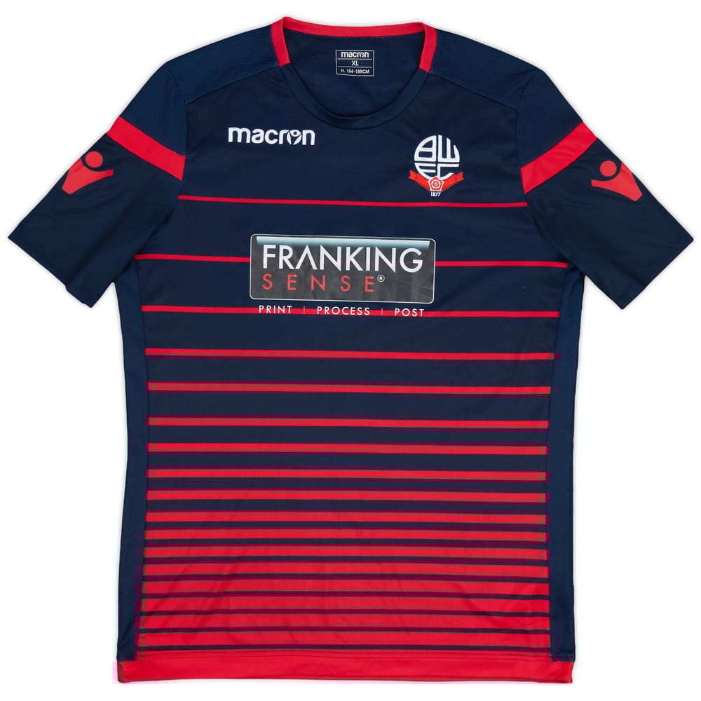 2018-19 Bolton Macron Training Shirt - 8/10 - (XL)