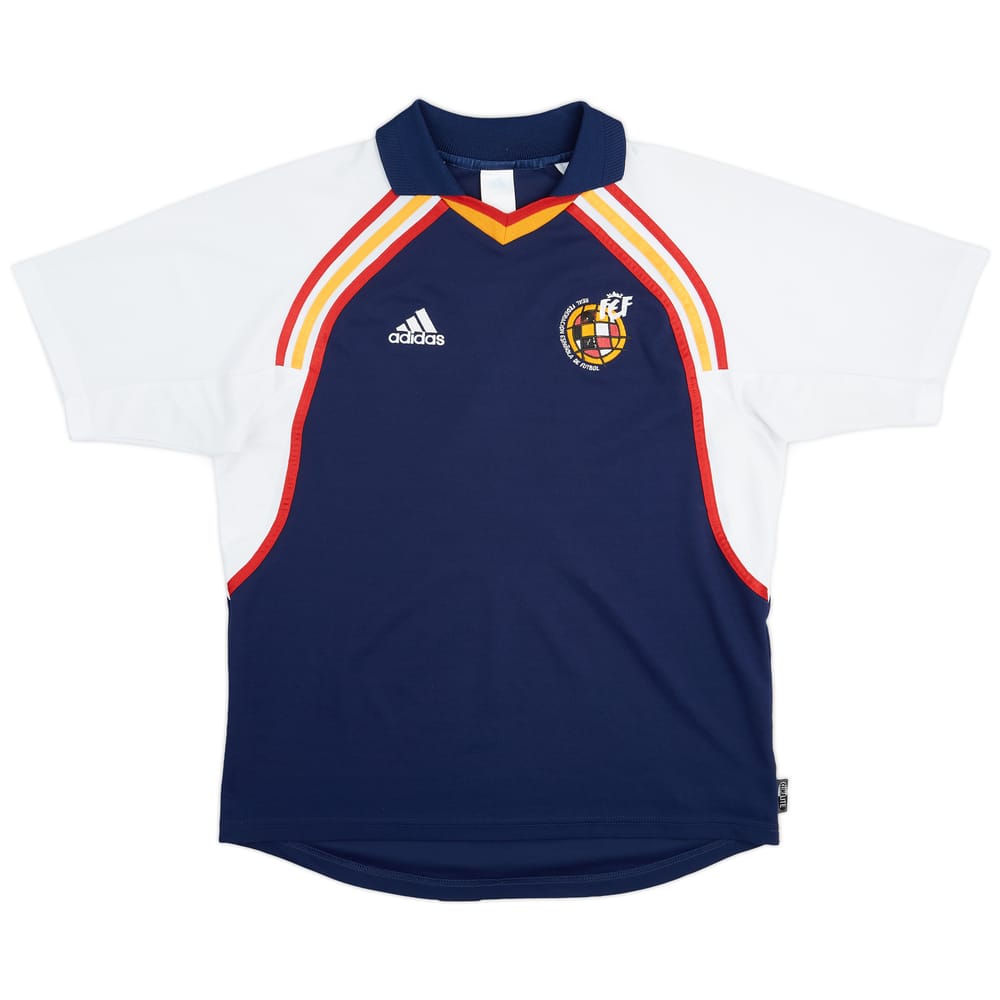 2000-02 Spain adidas Polo Shirt - 9/10 - (S)