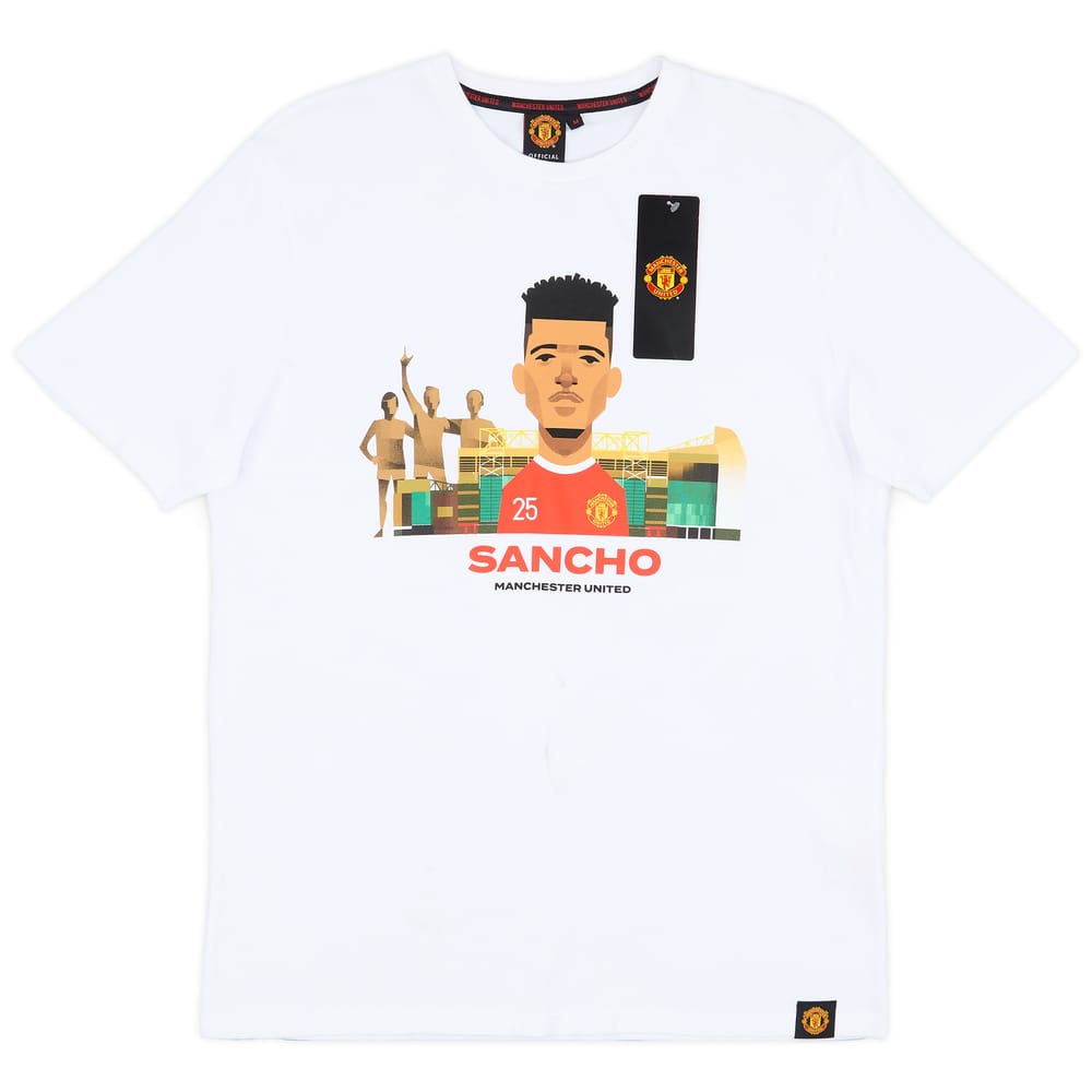 2022-23 Manchester United Sancho Fan Tee (M)