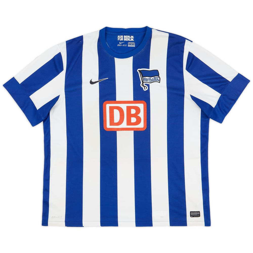 2012-13 Hertha Berlin Home Shirt - 6/10 - (XXL)