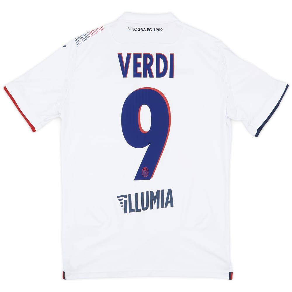 2017-18 Bologna Away Shirt Verdi #9 - 5/10 - (S)