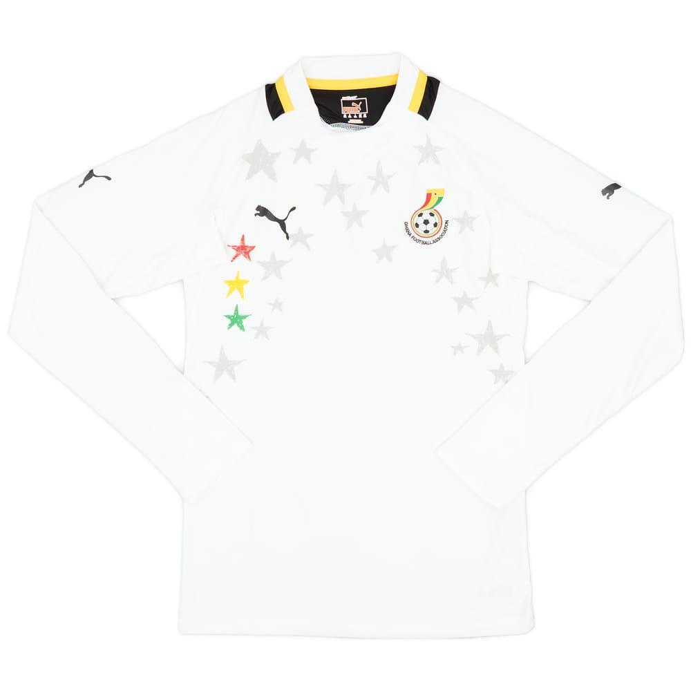 2012-14 Ghana Home L/S Shirt - 9/10 - (XXL)