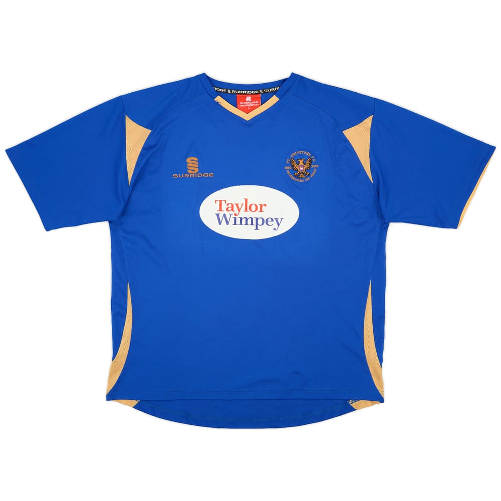 2009-10 St Johnstone Home Shirt - 7/10 - (L)