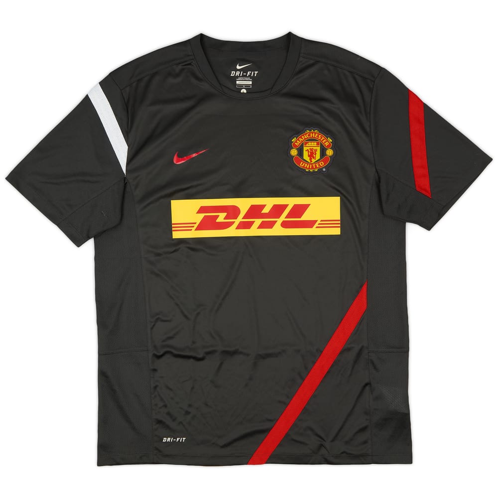 2012-13 Manchester United Nike Training Shirt - 9/10 - (L)