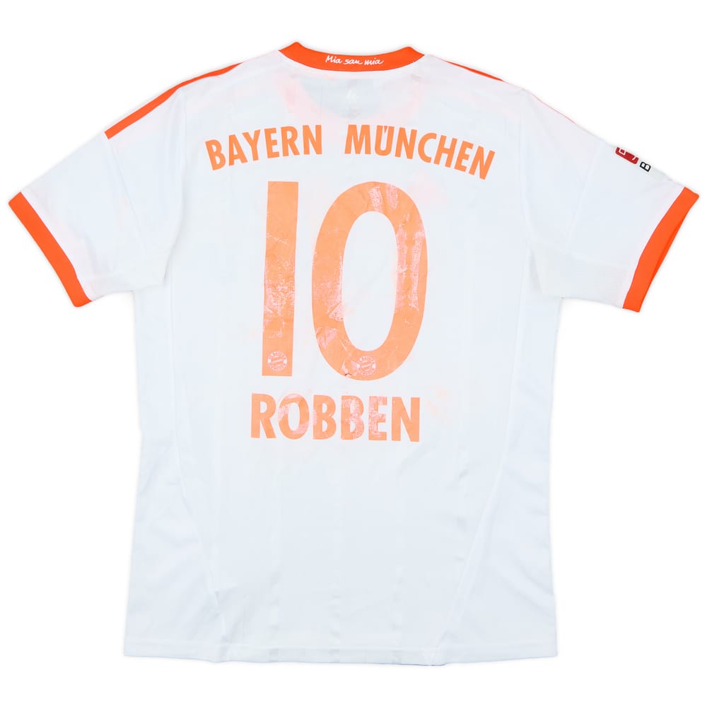 2012-13 Bayern Munich Away Shirt Robben #10 - 3/10 - (XL.Boys)