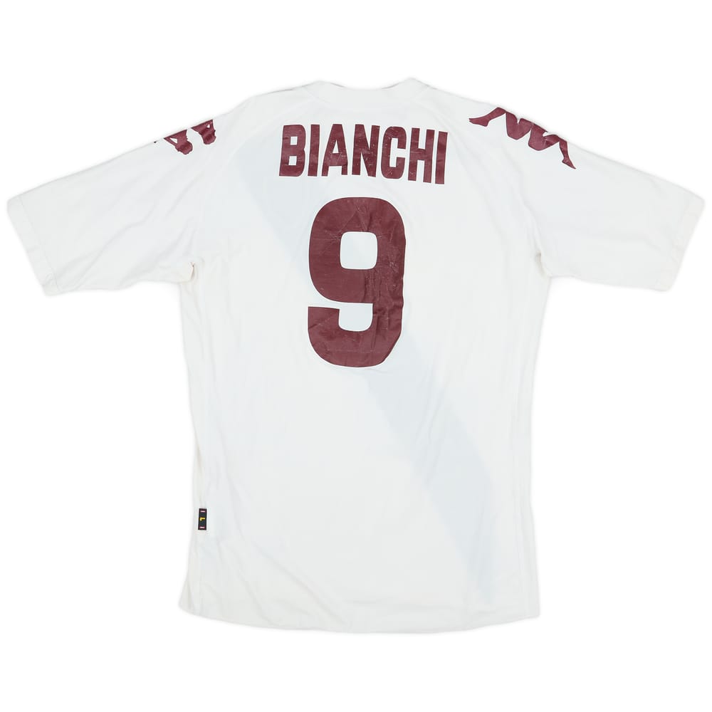 2010-11 Torino Away Shirt Bianchi #9 - 5/10 - (L)