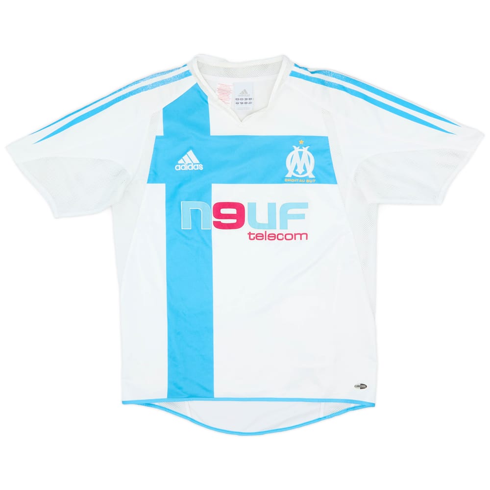 2004-05 Olympique Marseille Home Shirt - 8/10 - (L.Boys)