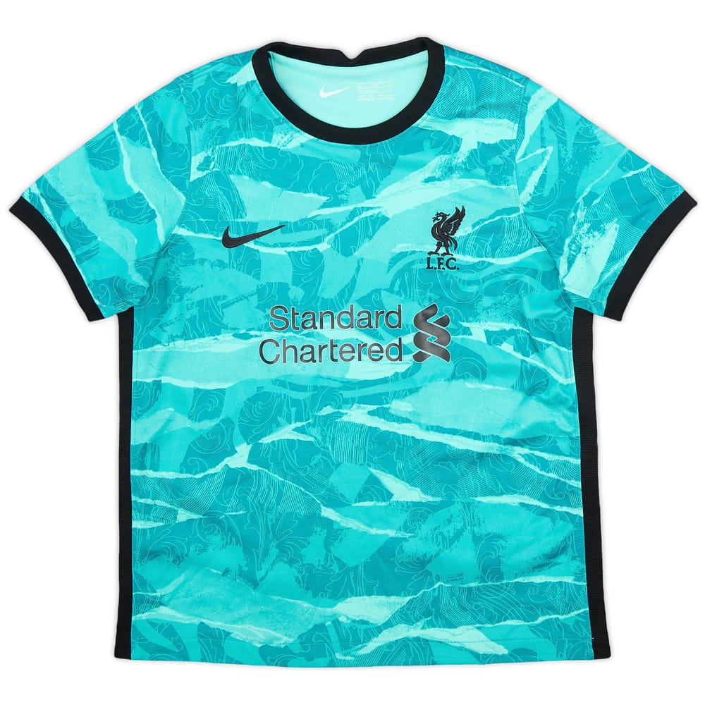 2020-21 Liverpool Away Shirt - 9/10 - (7-8 Years)
