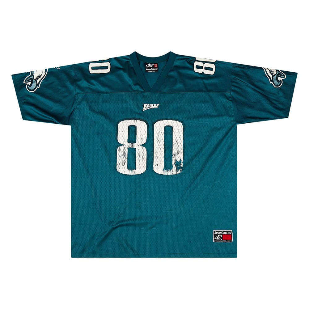 1996-98 Philadelphia Eagles Fryar #80 Logo Athletic Jersey (Home) XXL