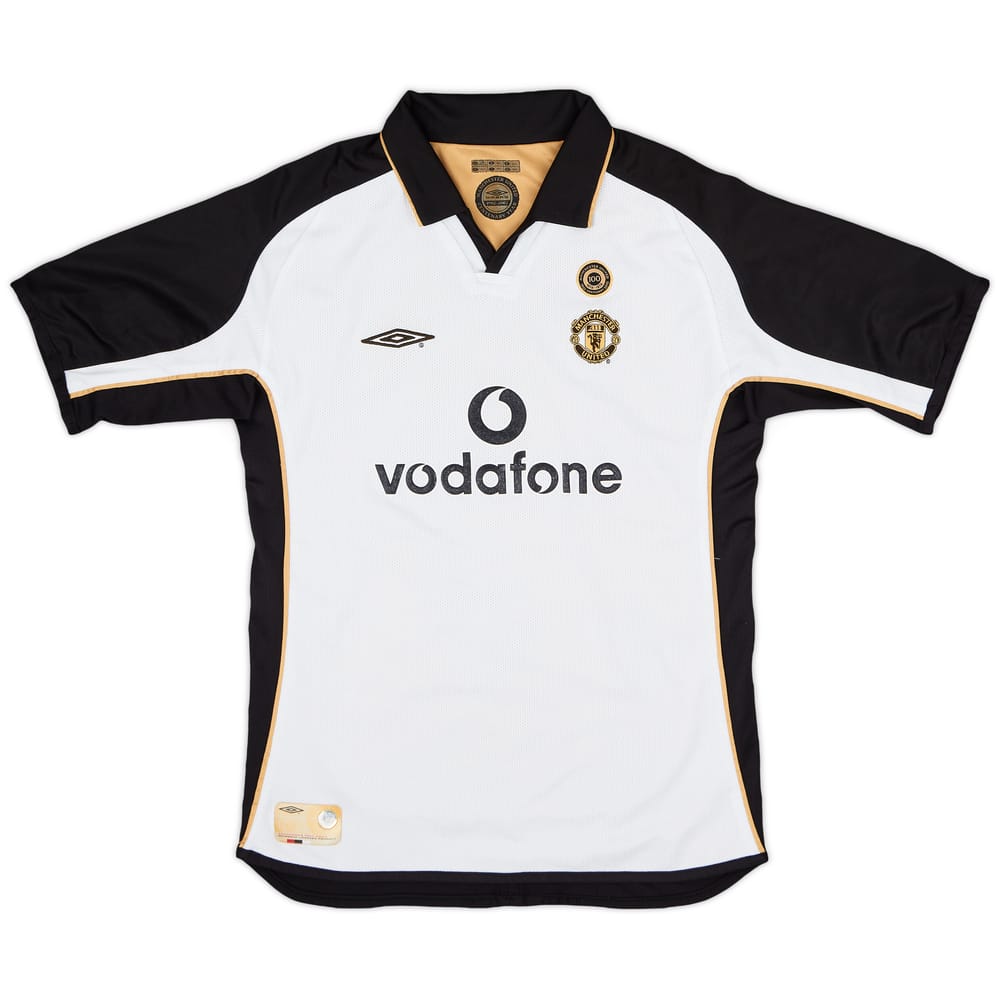 2001-02 Manchester United Centenary Away/Third Shirt - 6/10 - (L.Boys)