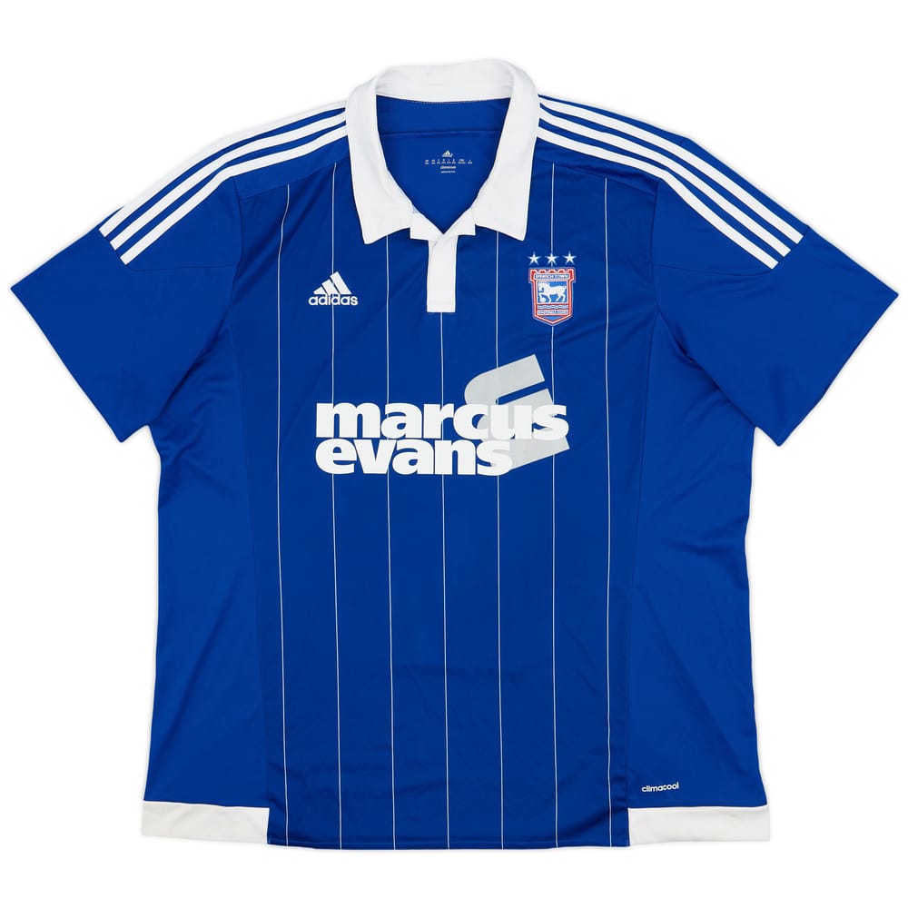2015-16 Ipswich Home Shirt - 9/10 - (XXL)