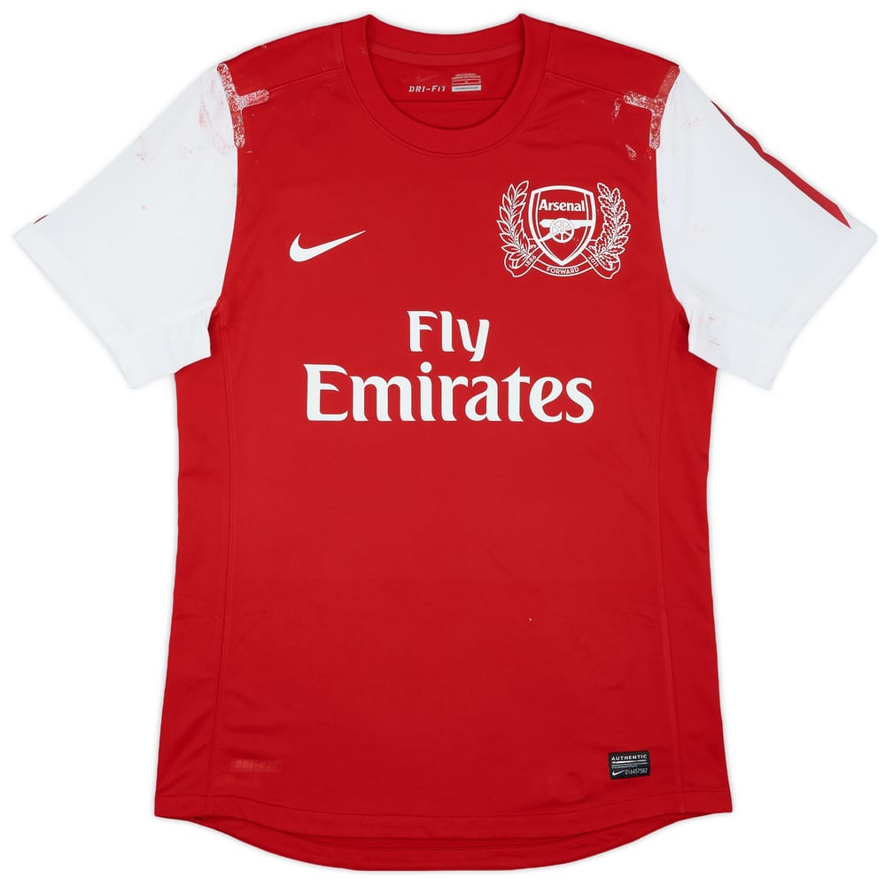 2011-12 Arsenal Player Issue Home Shirt - 5/10 - (L)