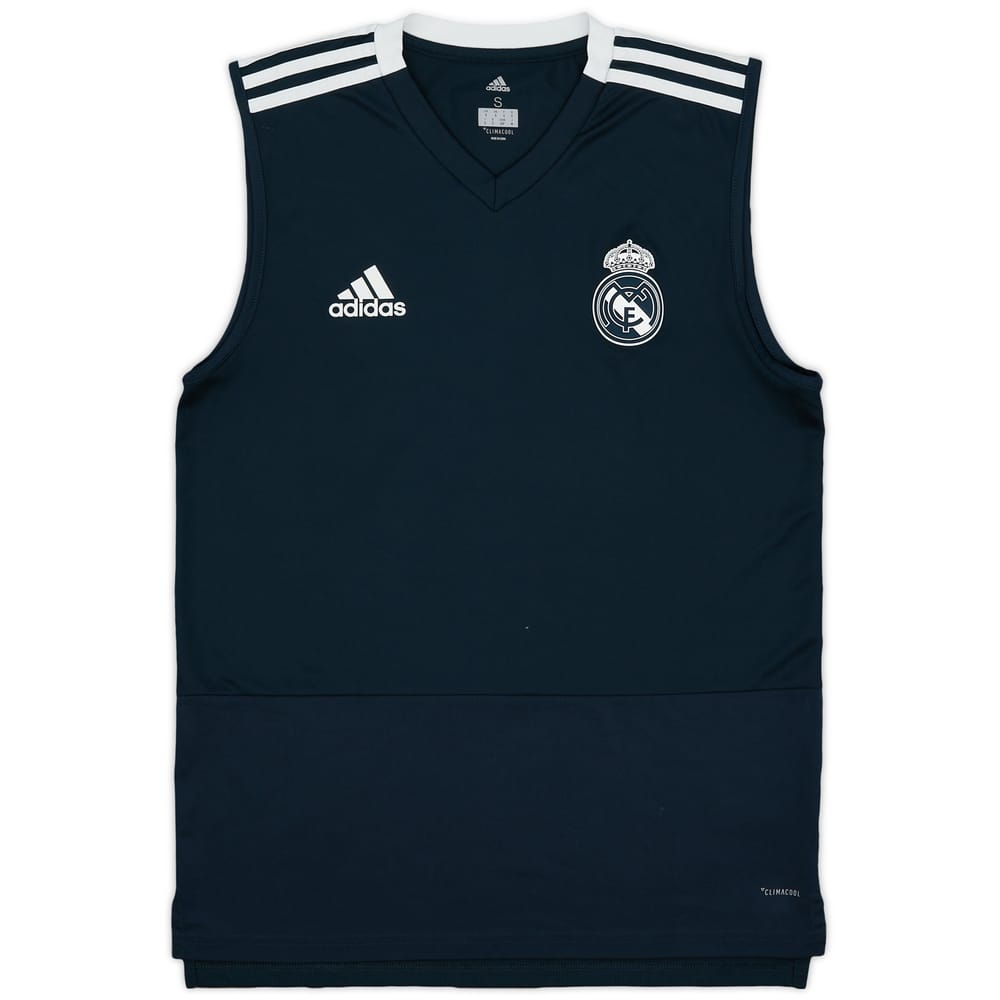 2018-19 Real Madrid adidas Training Vest - 9/10 - (S)