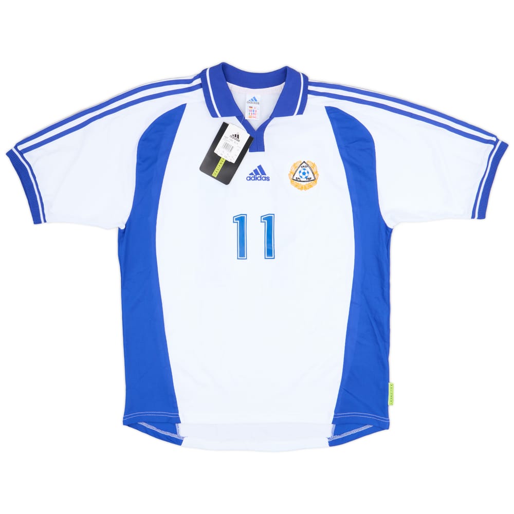 2000-02 Finland Player Issue Home Shirt #11 (XL)