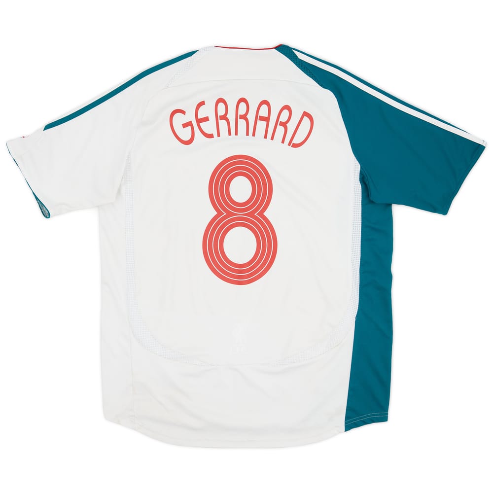 2006-07 Liverpool Third Shirt Gerrard #8 - 6/10 - (XL)