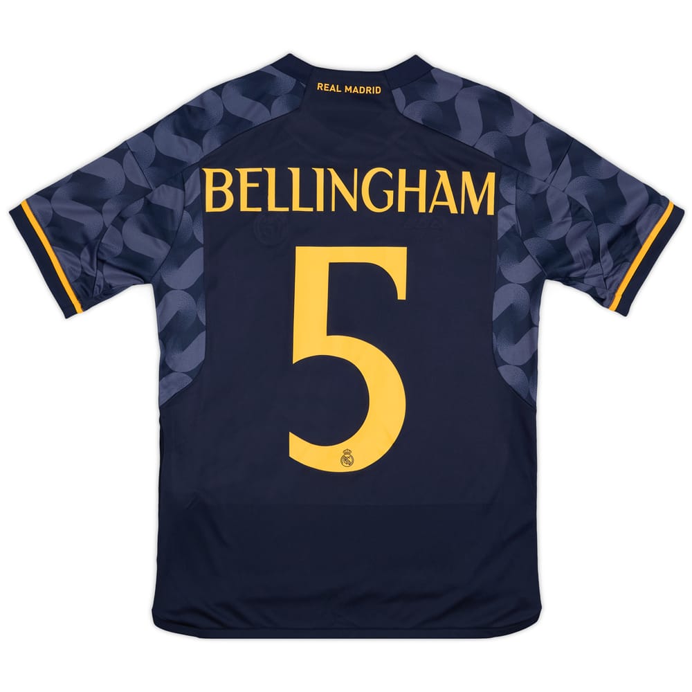 2023-24 Real Madrid Away CL Shirt Bellingham #5 (KIDS)