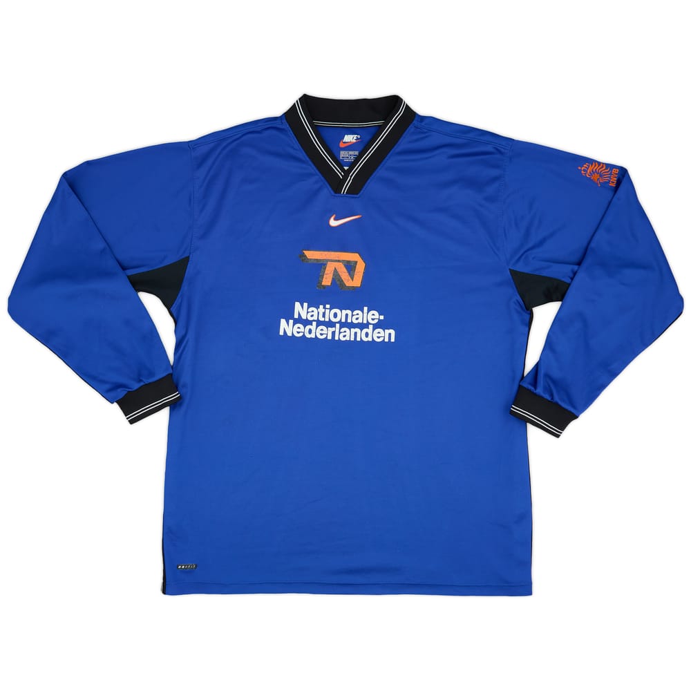 1998-00 Netherlands Nike Training L/S Shirt - 6/10 - (XXL)