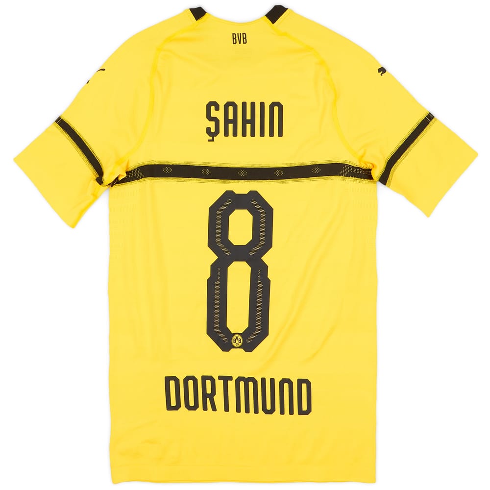 2018-19 Borussia Dortmund Player Issue European Home Shirt Sahin #8