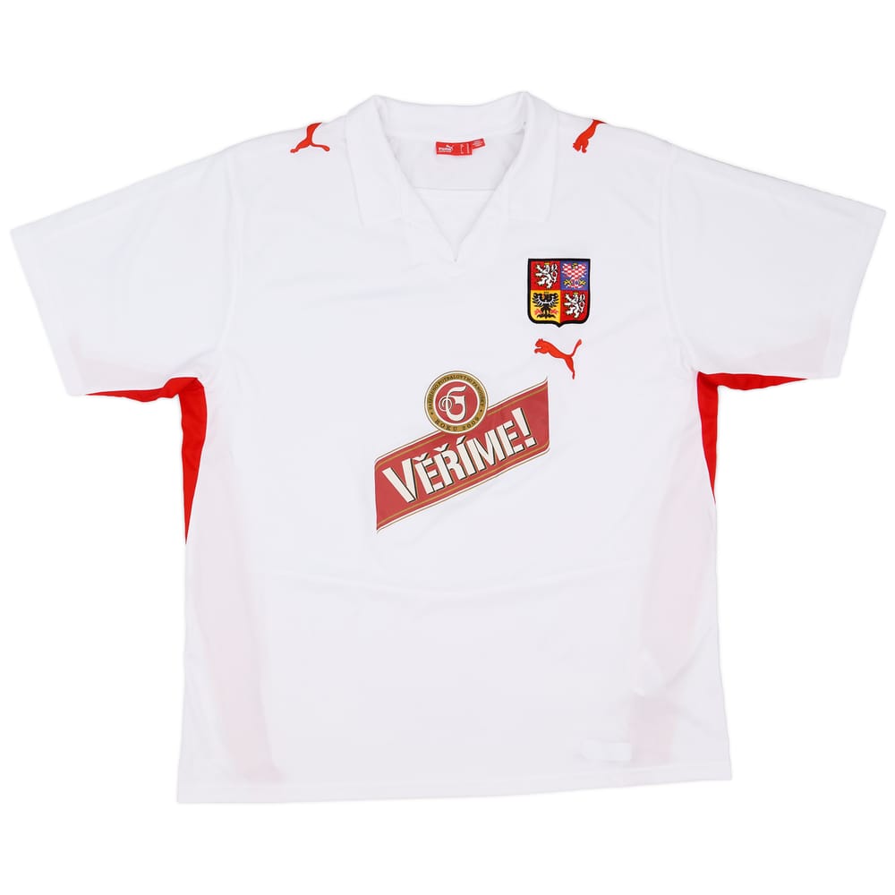 2008-09 Czech Republic Basic Away Shirt - 9/10 - (XL)