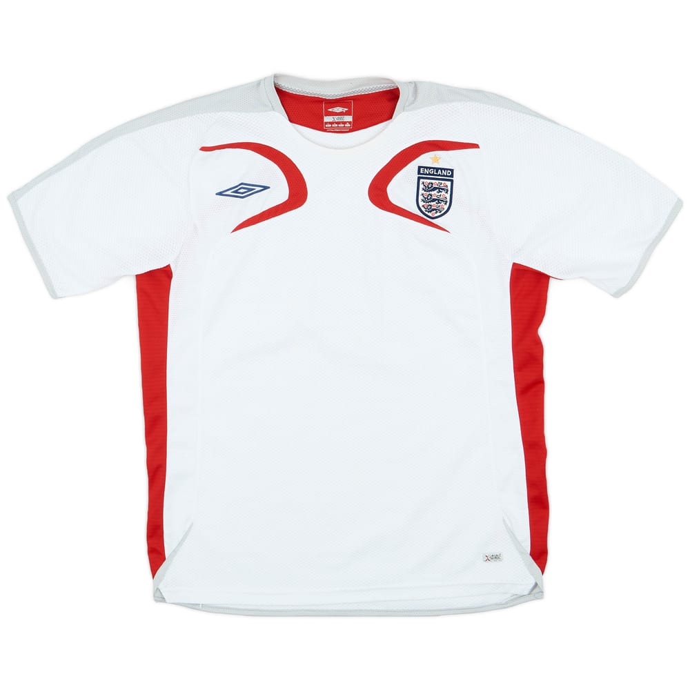 2006-07 England Umbro Training Shirt - 7/10 - (L)