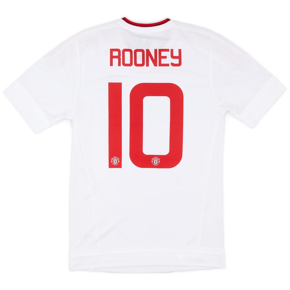 2015-16 Manchester United Player Issue Away Shirt Rooney #10 (S/M)
