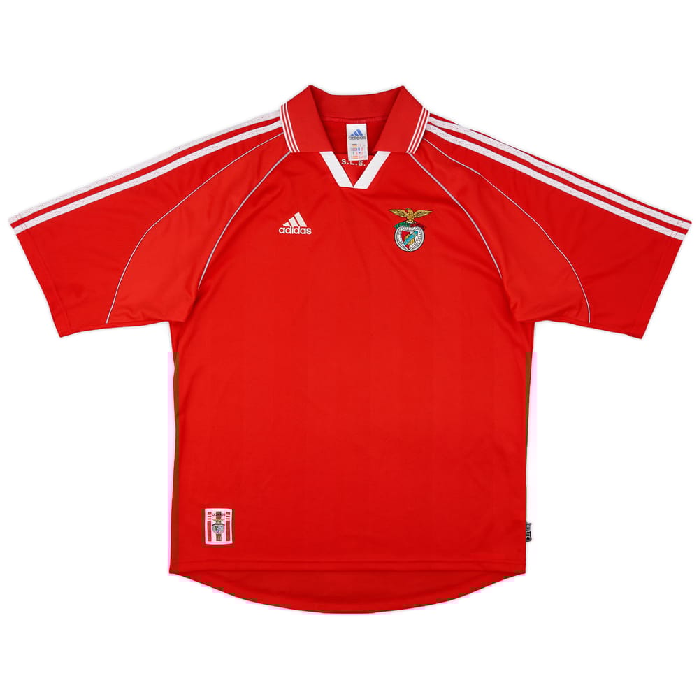 1999-00 Benfica Home Shirt - 7/10 - (L)