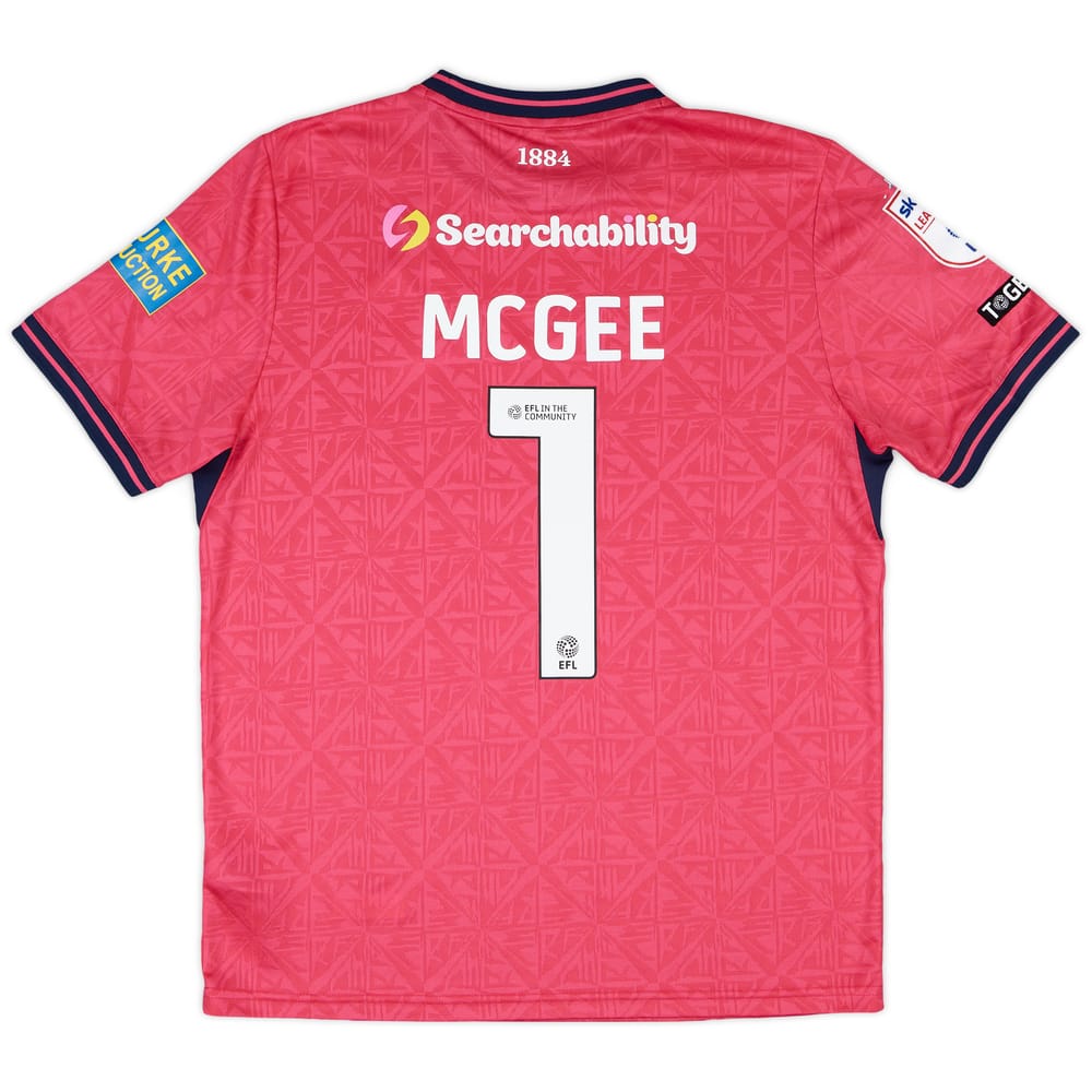 2024-25 Tranmere Match Issue GK Shirt McGee #1