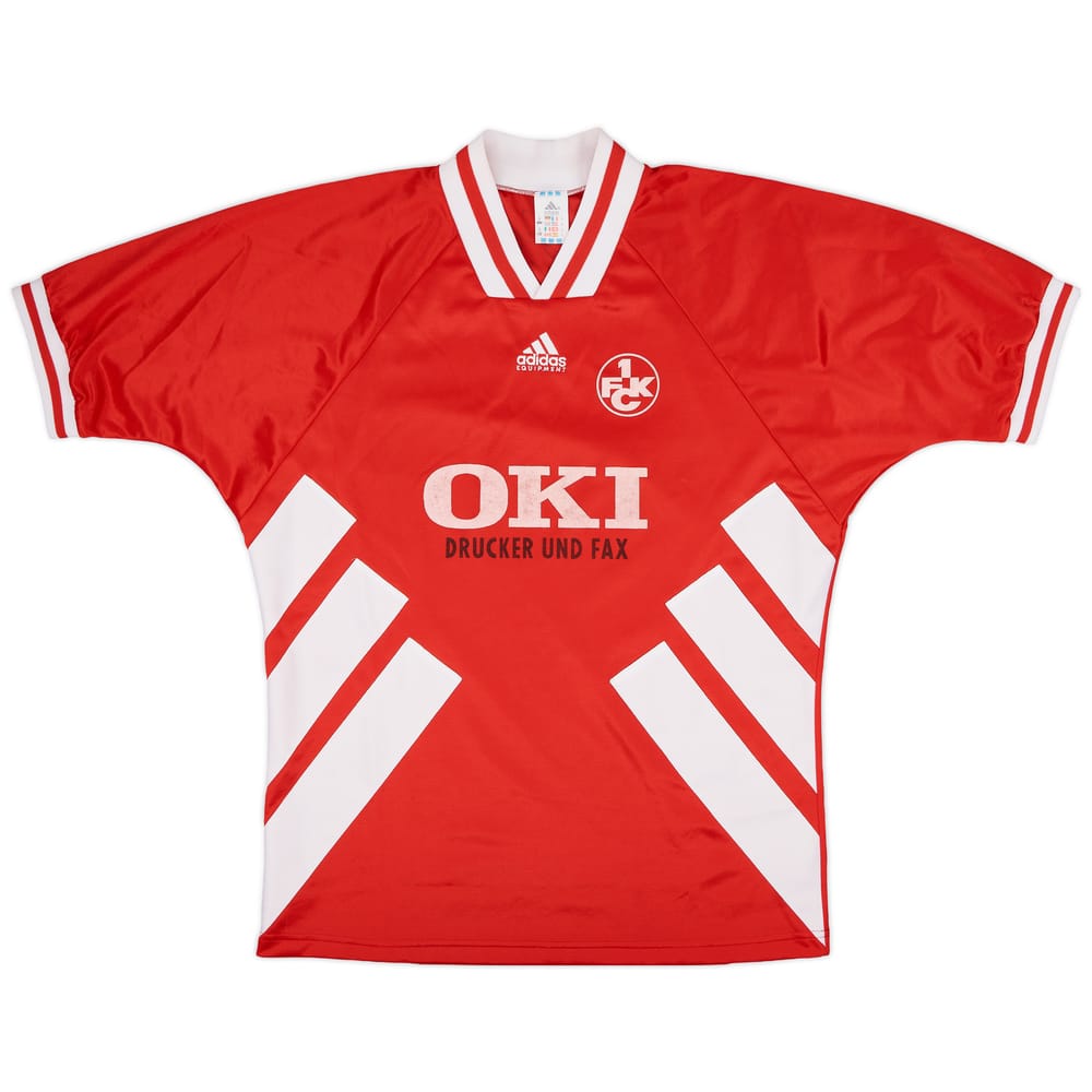 1994-95 Kaiserslautern Squad Signed Home Shirt - 7/10 - (L)