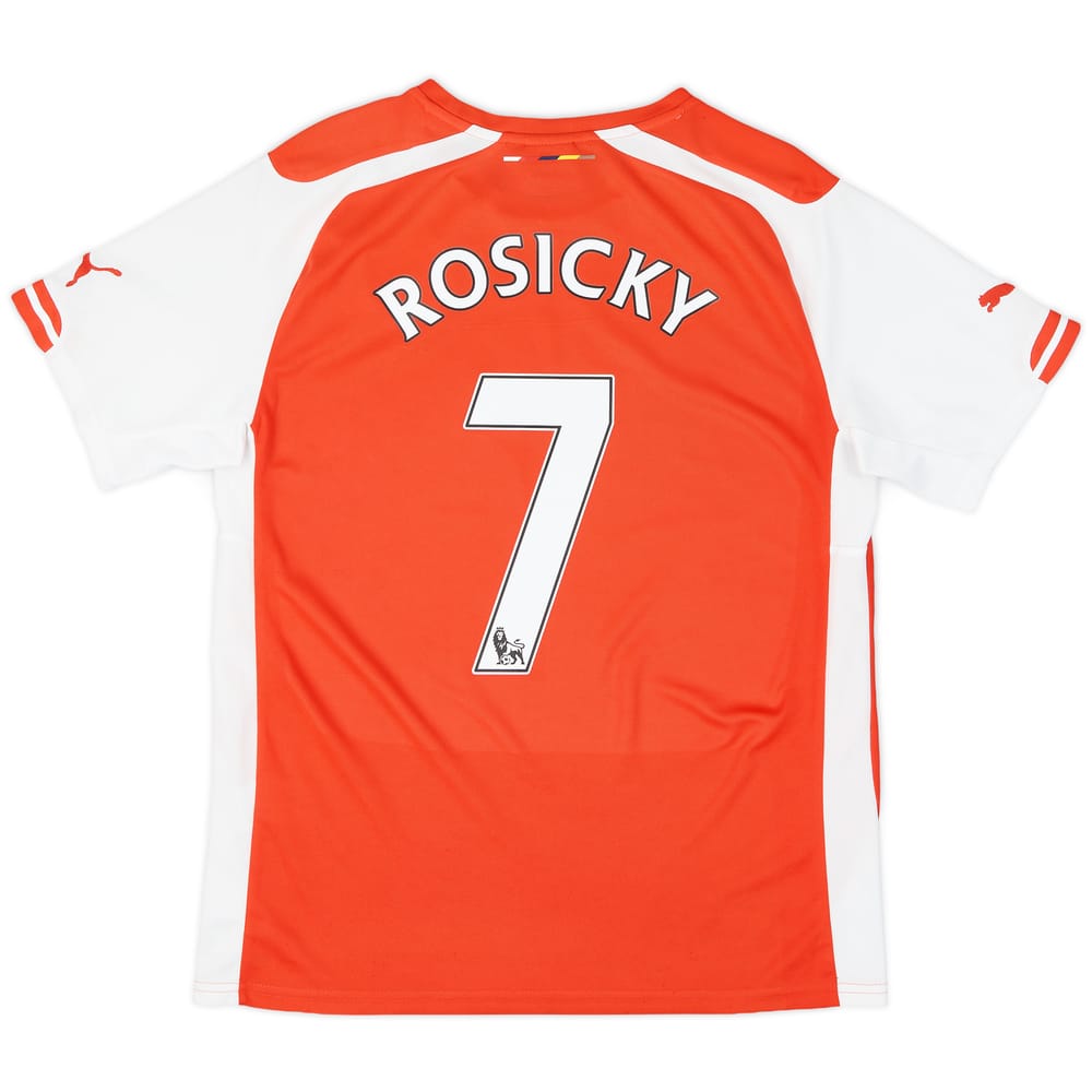 2014-15 Arsenal Home Shirt Rosicky #7 - 8/10 - (M)