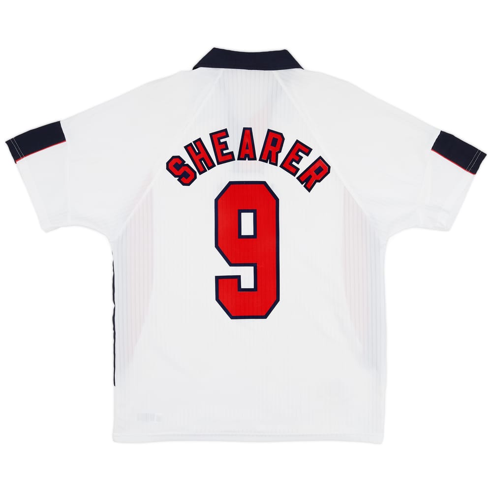 1997-99 England Home Shirt Shearer #9 - 8/10 - (M)