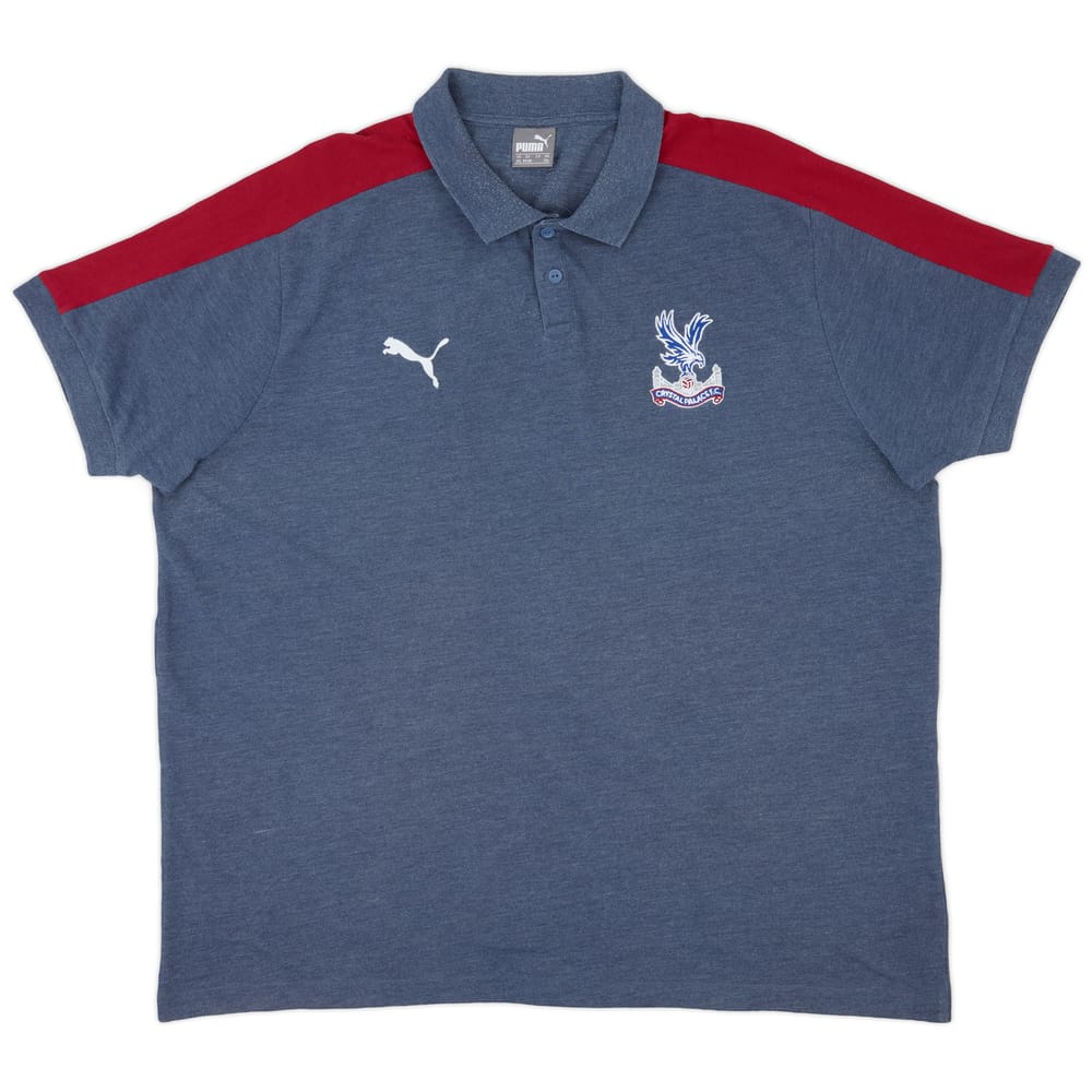 2018-19 Crystal Palace Puma Polo Shirt - 8/10 - (3XL)