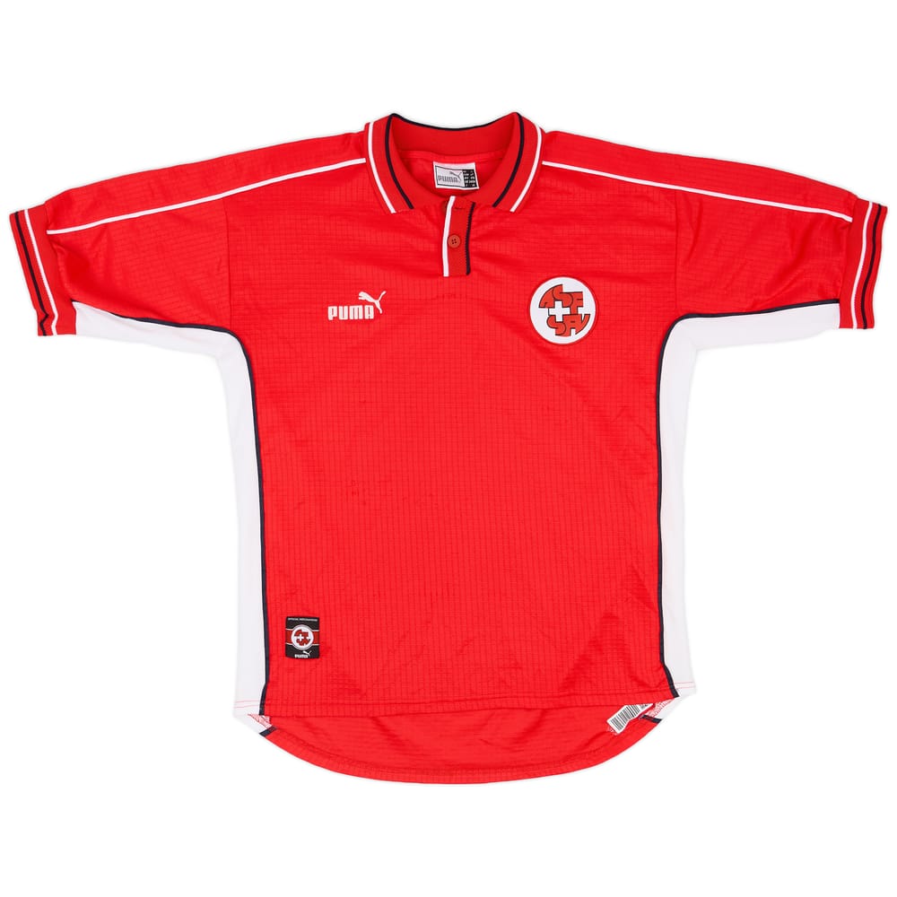 1999-00 Switzerland Home Shirt - 8/10 - (S)