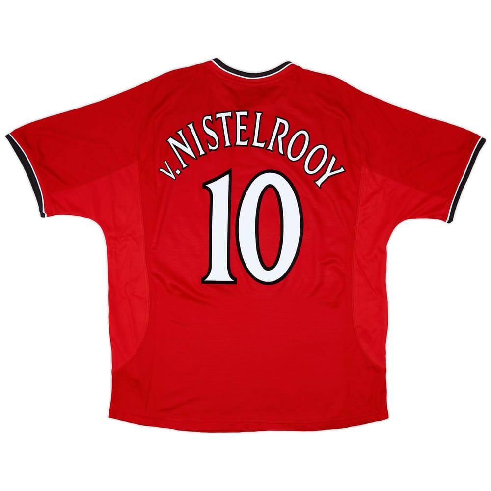 2000-02 Manchester United Home Shirt V.Nistelrooy #10 - 8/10 - (XL)