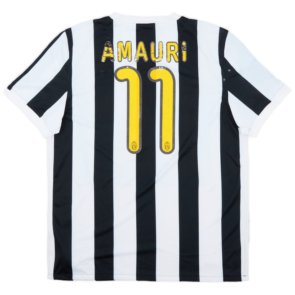 2009-10 Juventus Home Shirt Amauri #11 - 4/10 - (L)