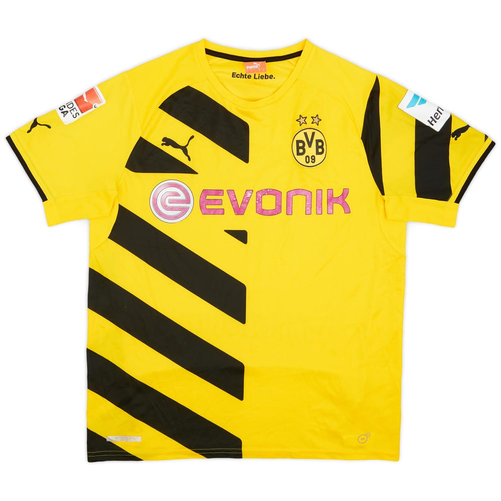 2014-15 Borussia Dortmund Home Shirt - 5/10 - (L)