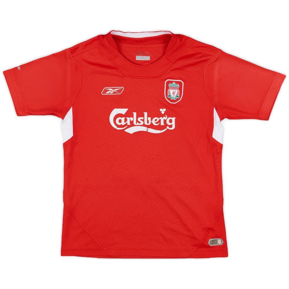 2004-06 Liverpool Home Shirt Luis Garcia #10 - 4/10 - (L.Boys)