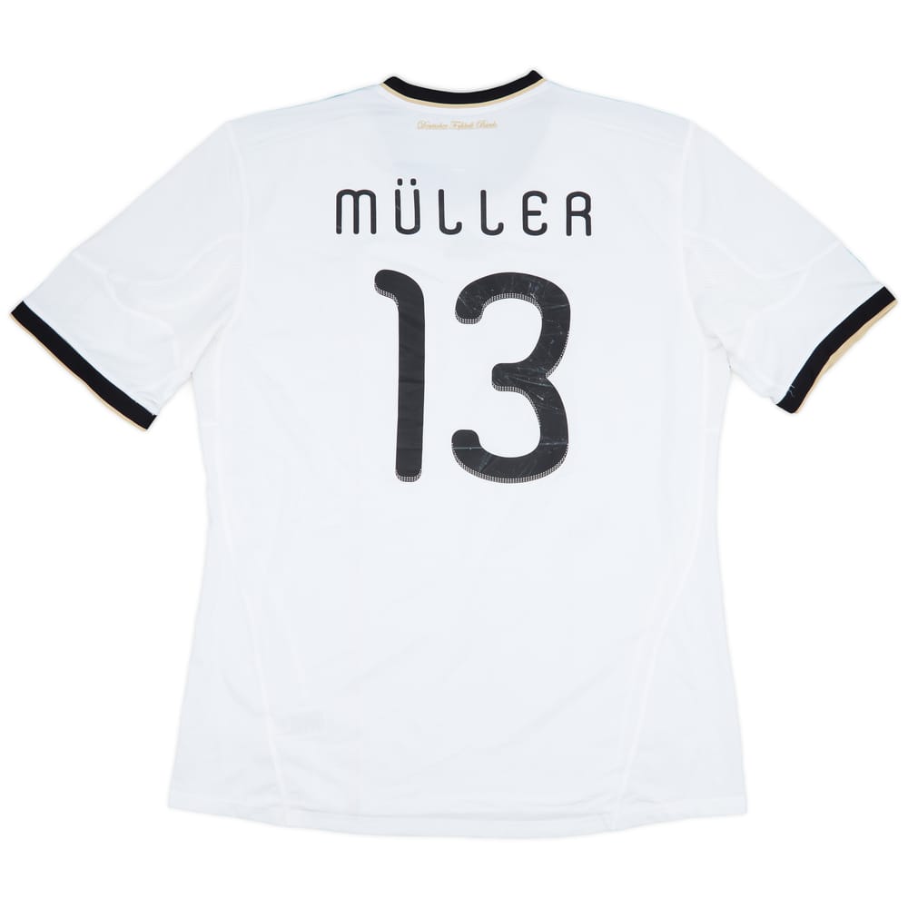 2010-11 Germany Home Shirt Muller #13 - 5/10 - (3XL)