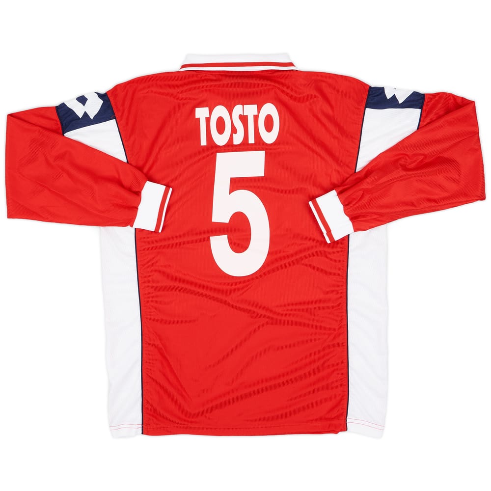 2001-02 Piacenza Match Issue Home Shirt Tosto #5