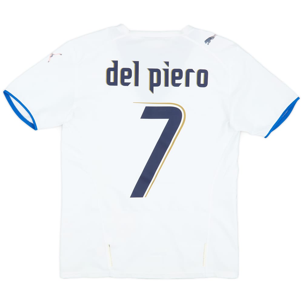2006 Italy Away Shirt Del Piero #7 - 6/10 - (M)