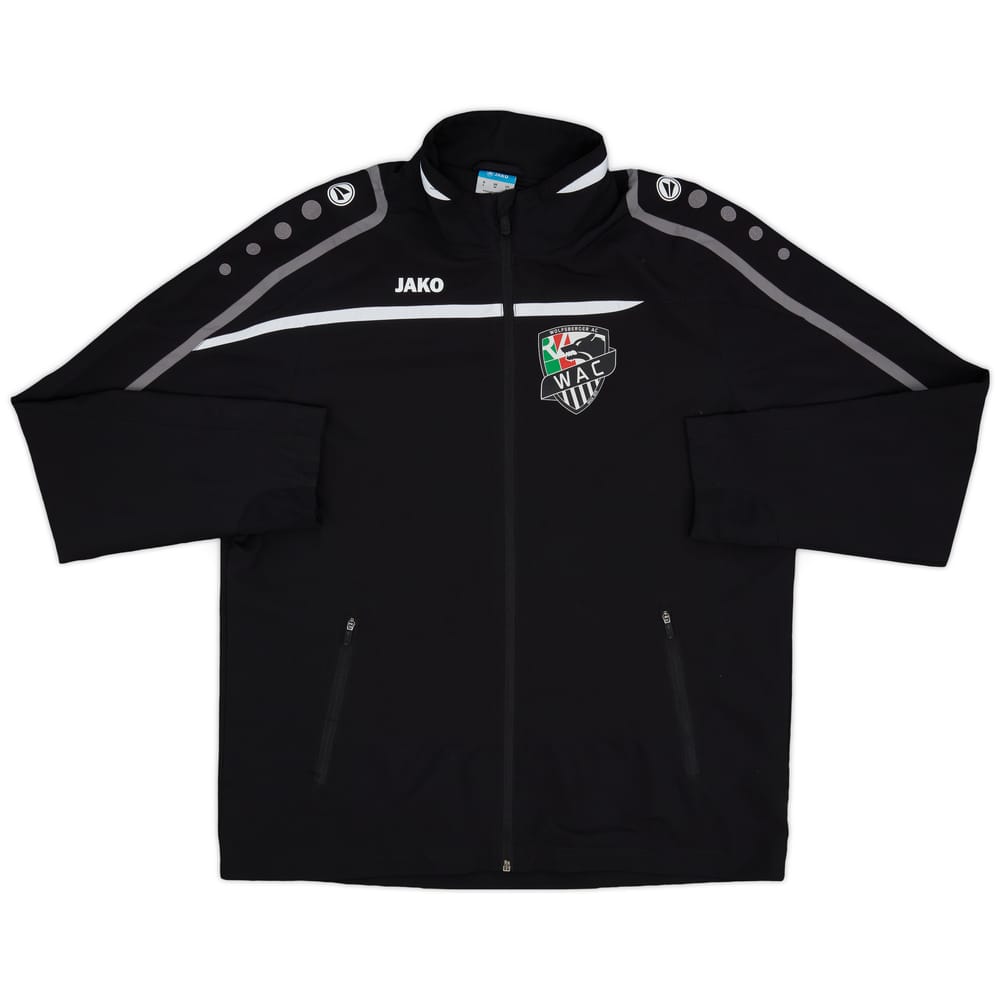 2015-16 Wolfsberger AC Jako 1/4 Zip Training Top - 8/10 - (M)