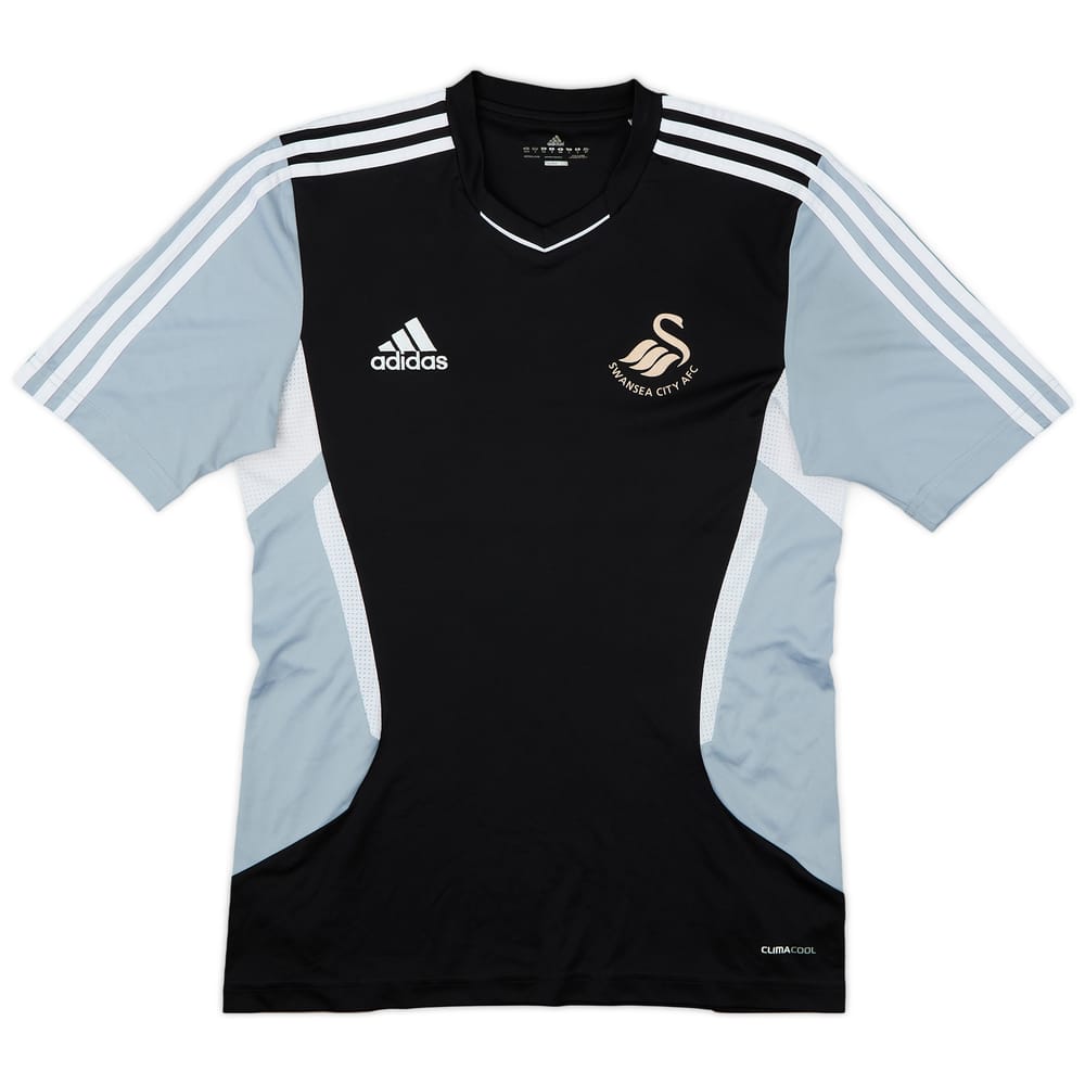 2011-12 Swansea adidas Training Shirt - 8/10 - (S)