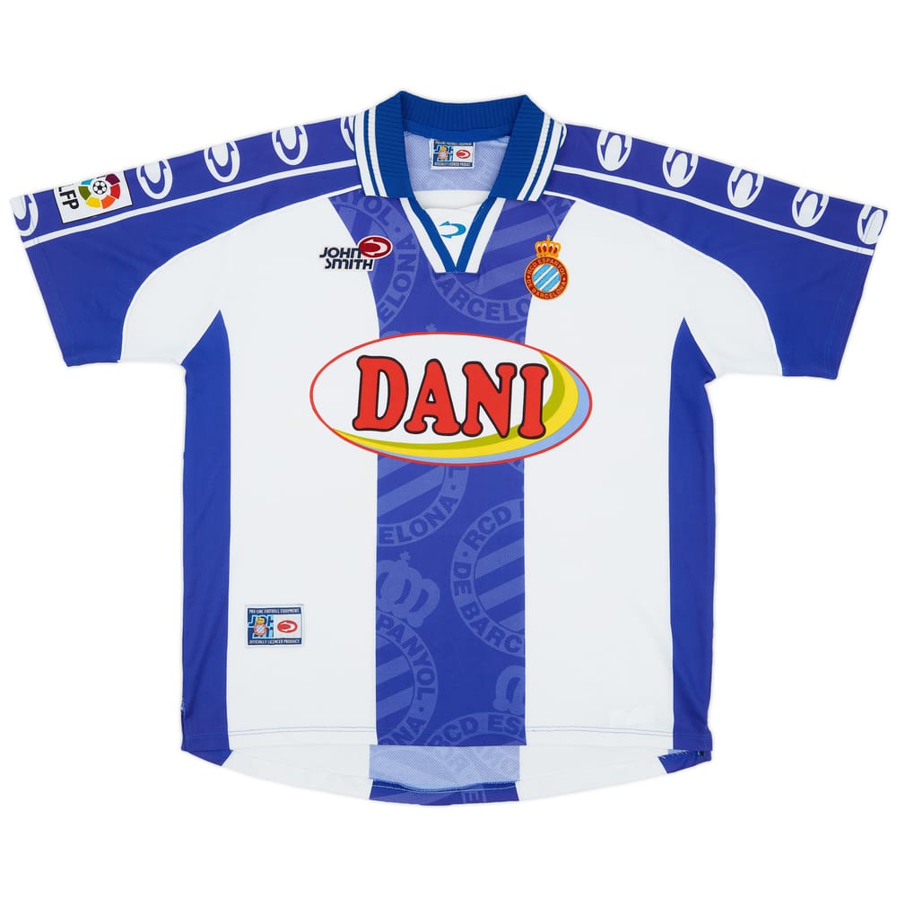 1999-00 Espanyol Home Shirt - 8/10 - (XL)