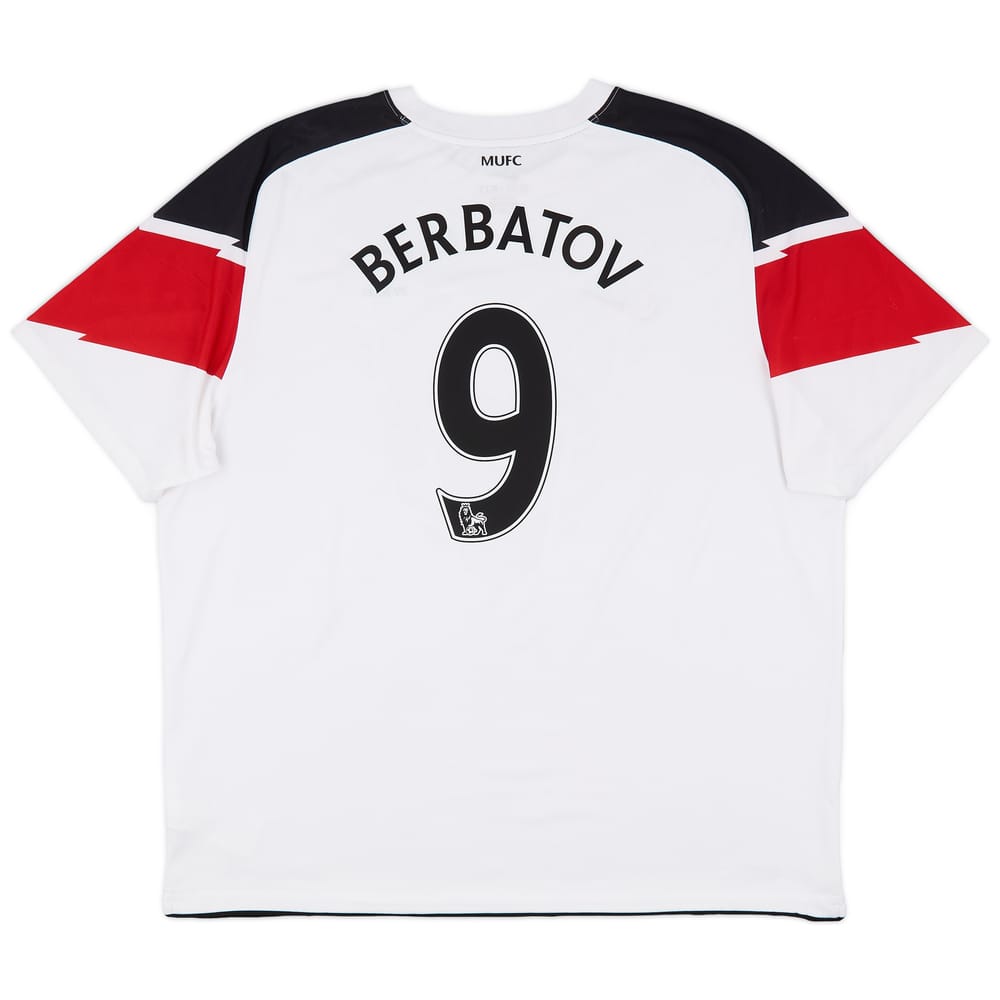 2010-12 Manchester United Away Shirt Berbatov #9 - 9/10 - (XXL)