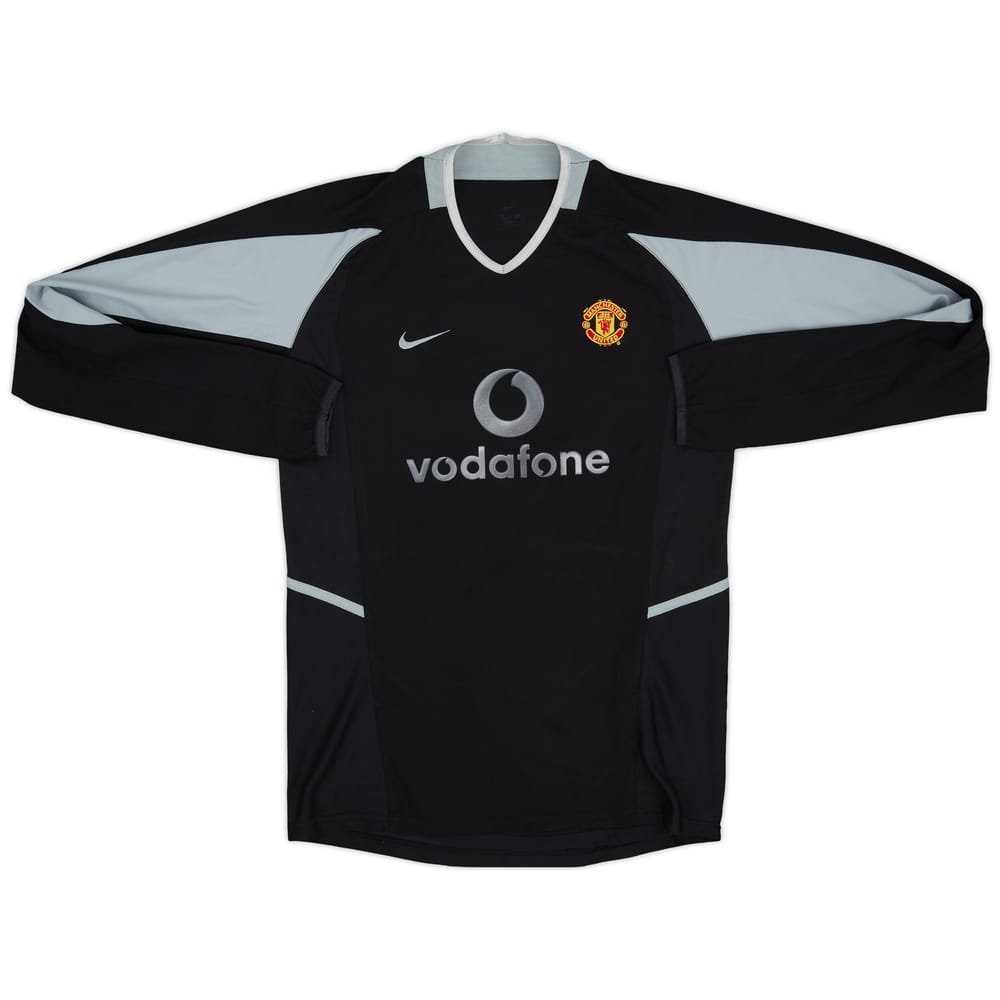 2002-04 Manchester United GK Shirt - 9/10 - (XL.Boys)