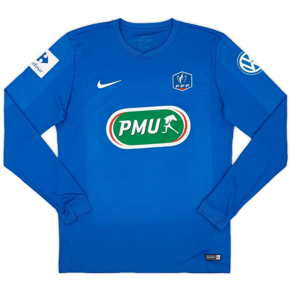 2017-18 Coupe de France Nike Template L/S Shirt #14 - 8/10 - (L)