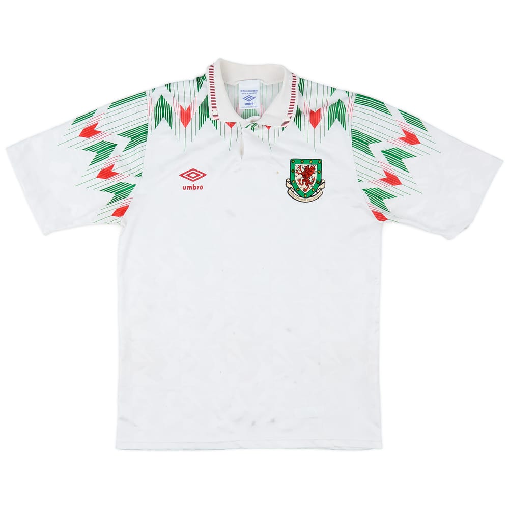1990-92 Wales Away Shirt - 6/10 - (S)