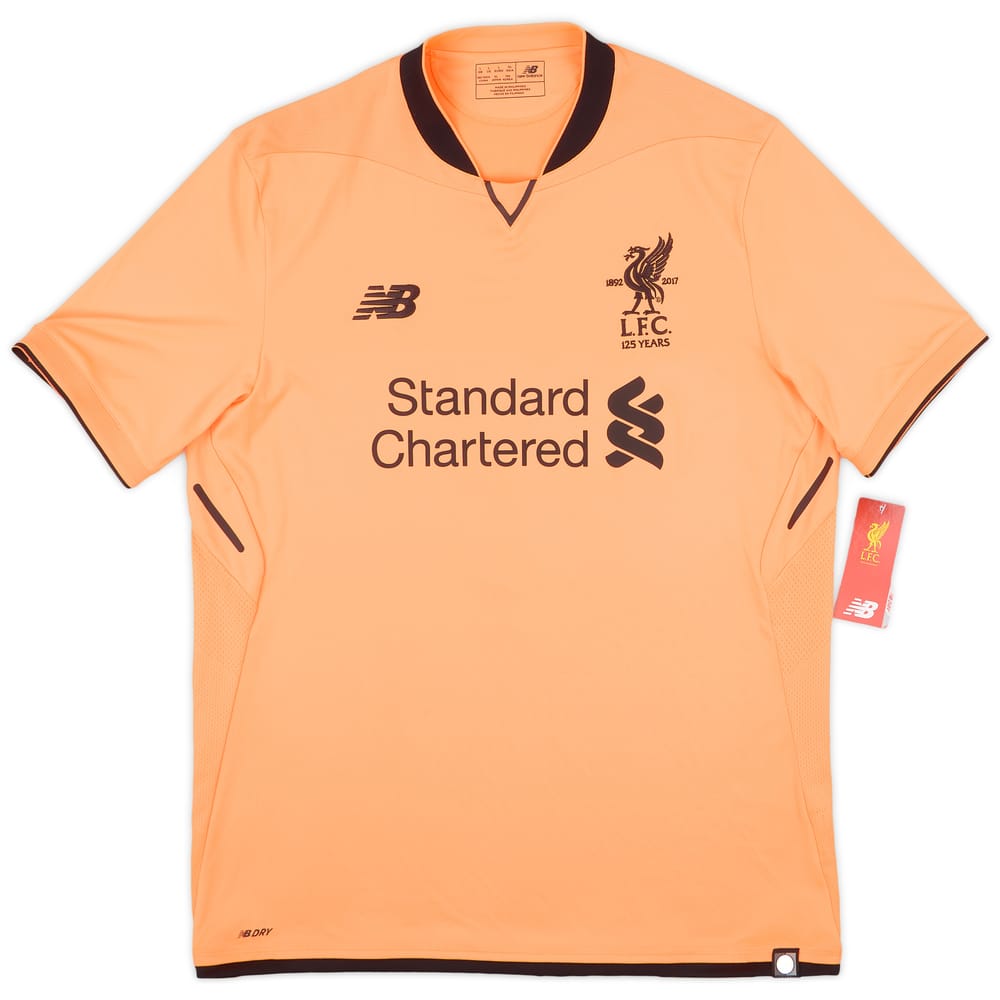 2017-18 Liverpool 125 Years Third Shirt #17 (L)