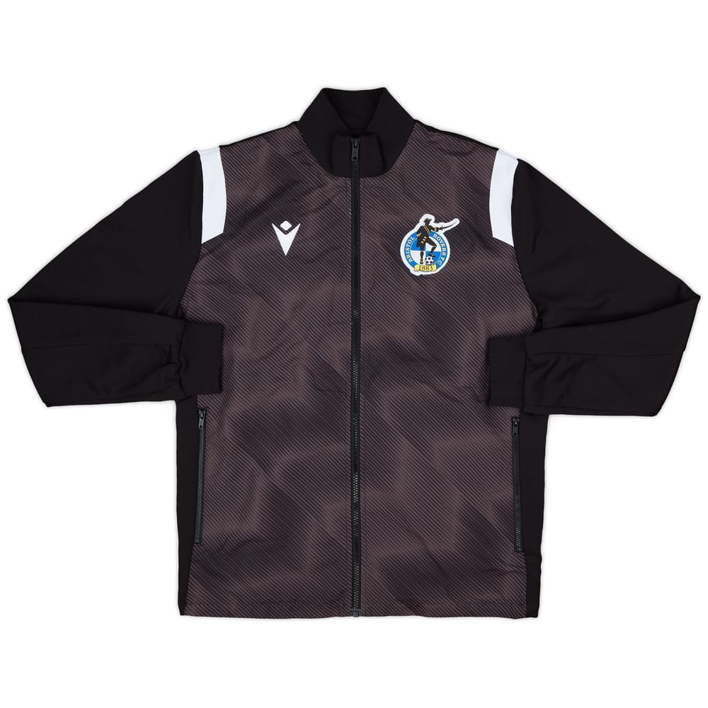 2020-21 Bristol Rovers Macron Track Jacket - 9/10 - (M)
