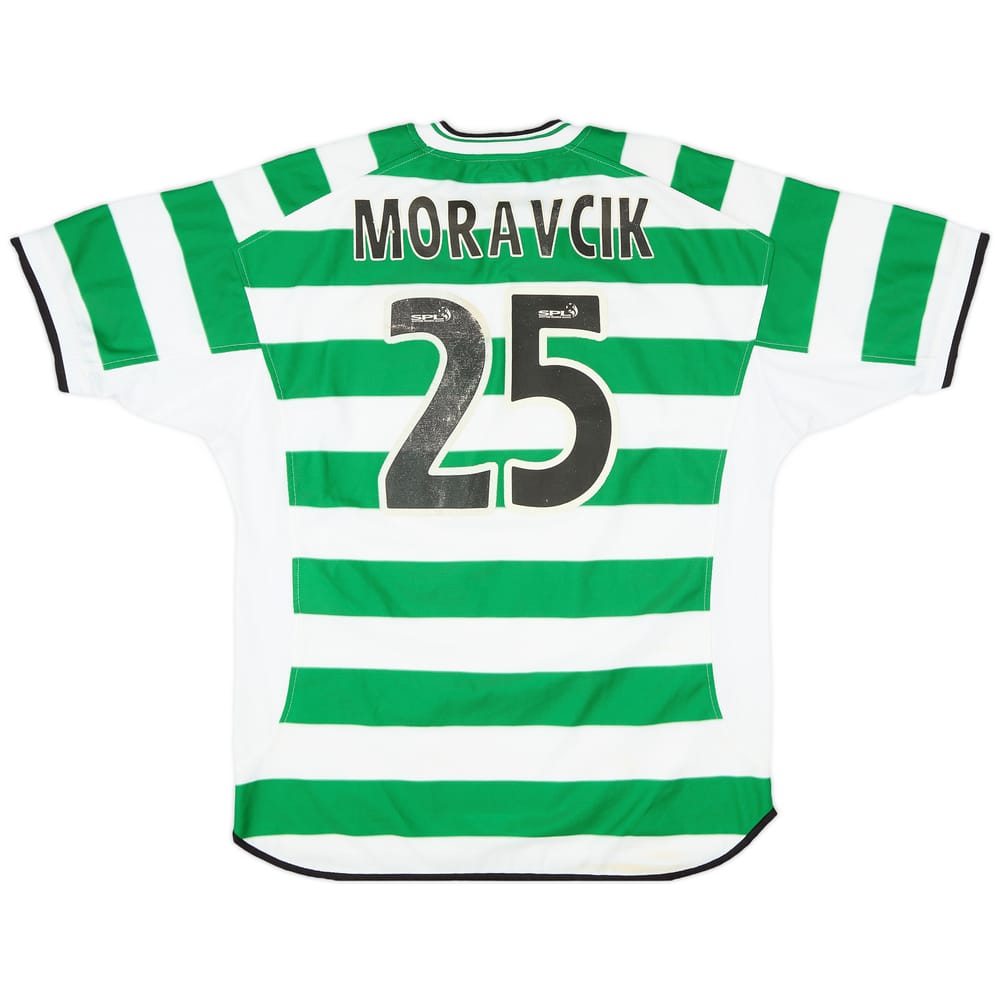 2001-03 Celtic Home Shirt Moravcik #25 - 5/10 - (L)