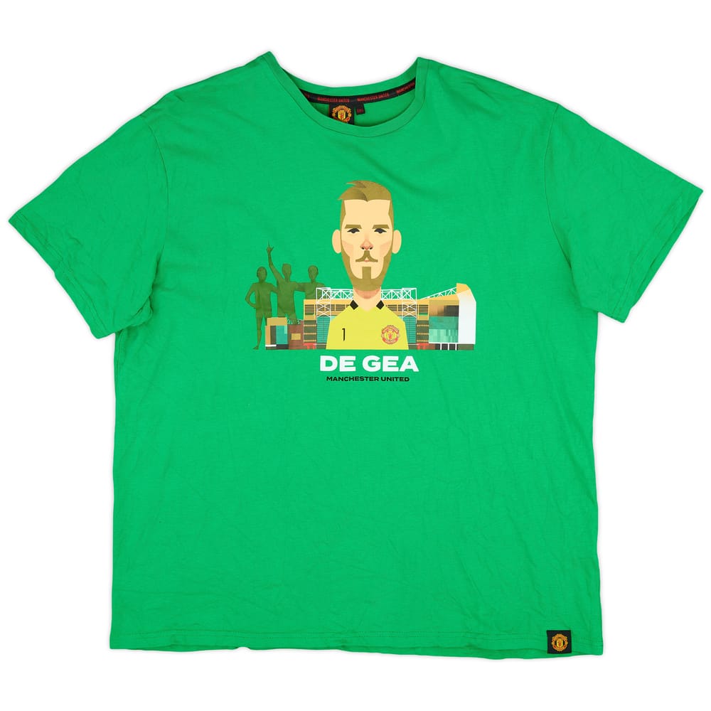 2014-15 Manchester United 'De Gea' Fan Tee - 8/10 - (XXL)